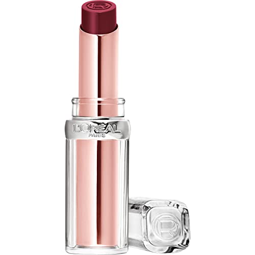 L'Oreal Paris Glow Paradise Hydrating Balm-in-Lipstick with Pomegranate Extract, Ecstatic Mulberry, 0.1 Oz