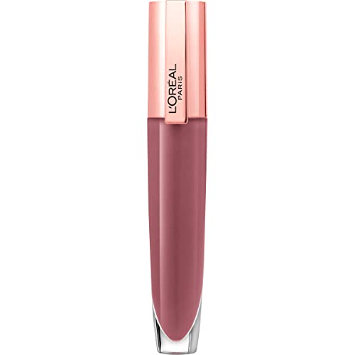 L'Oreal Paris Glow Paradise Hydrating Tinted Lip Balm-in-Gloss with Pomegranate Extract & Hyaluronic Acid, Ultra-Gentle, Non-Sticky Formula, Rose Harmony, 0.23 Fl Oz