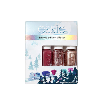 essie Nail Polish, 8-Free Vegan, 3pc Set, The Essie Express: Whimsical Pinks, 1 Kit