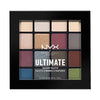 NYX PROFESSIONAL MAKEUP Ultimate Shadow Palette, Eyeshadow Palette - Smokey & Highlight
