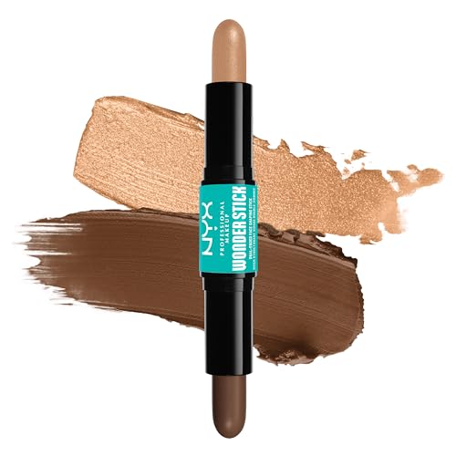 NYX Wonder Stick Contour & Highlight – Medium Tan | Dual-Ended Face Shaping Stick