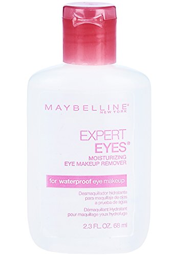 Maybelline Expert Eyes Moisturizing Eye Makeup Remover – Waterproof Formula, 2.3 fl oz