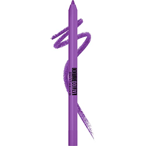 Maybelline New York Tattoo Studio Long-Lasting Sharpenable Gel Eyeliner Pencil – Purple Pop