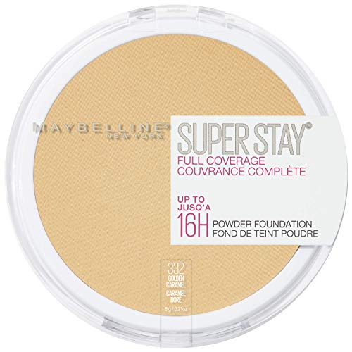 Maybelline Super Stay Powder Foundation – Golden Caramel, 16H Wear