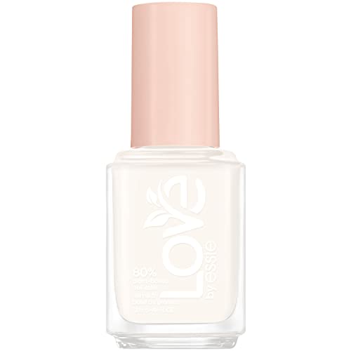 LOVE by essie® Nail Polish – Blessed Never Stressed | 80% Plant-Based, Vegan, Salon-Quality White Polish, 0.46 Fl Oz