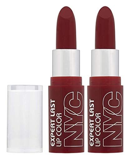 (2 Pack) NYC Expert Last Lipcolor - Red Rapture