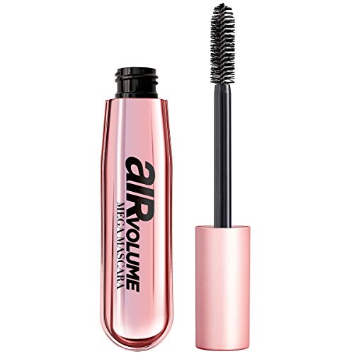 L'Oreal Paris Makeup Air Volume Mega Mascara – Blackest Black (Washable)