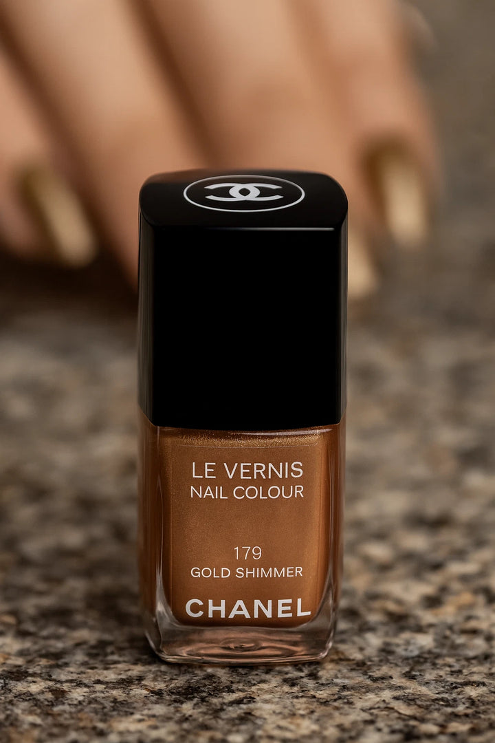 CHANEL Le Vernis Nail Colour 179 Gold Shimmer - PaylessForRetail