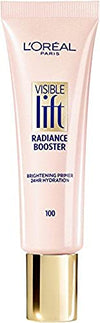 L'Oreal Paris Makeup Visible Lift Radiance Booster, skincare-based primer, 24hr hydration, instantly brightens, smoothes and evens skin, radiant finish, enriched with nourishing oils, 0.84 fl; oz.