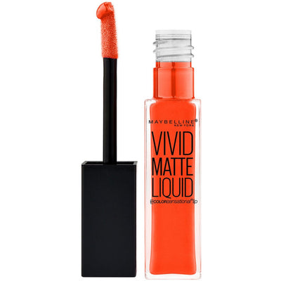 Maybelline New York Color Sensational Vivid Matte Liquid, Nude Thrill, 0.26 Fluid Ounce - Store