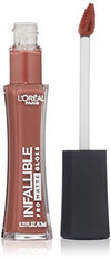 L'Oréal Paris Infallible Lip Pro Matte Gloss, Bare Attraction, 0.21 fl. oz.