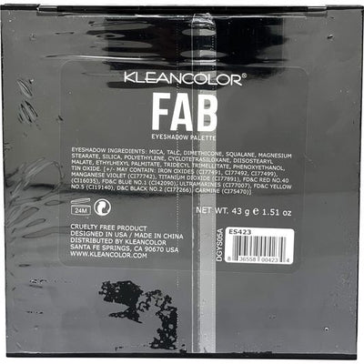 Kleancolor FAB Eyeshadow Palette