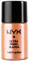 NYX Professional Ultra Pearl Mania Loose Pearl Eyeshadow, Orange Zest Pearl