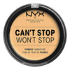 NYX Can't Stop Won't Stop Powder Foundation Medium Olive