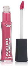 L'Oréal Paris Infallible Lip Pro Matte Gloss, Fuchsia Amnesia, 0.21 fl. oz.